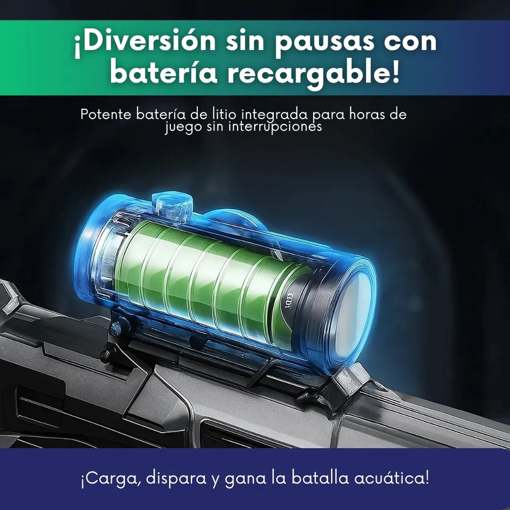 Pistola de Agua Eléctrica | FlameSplash™