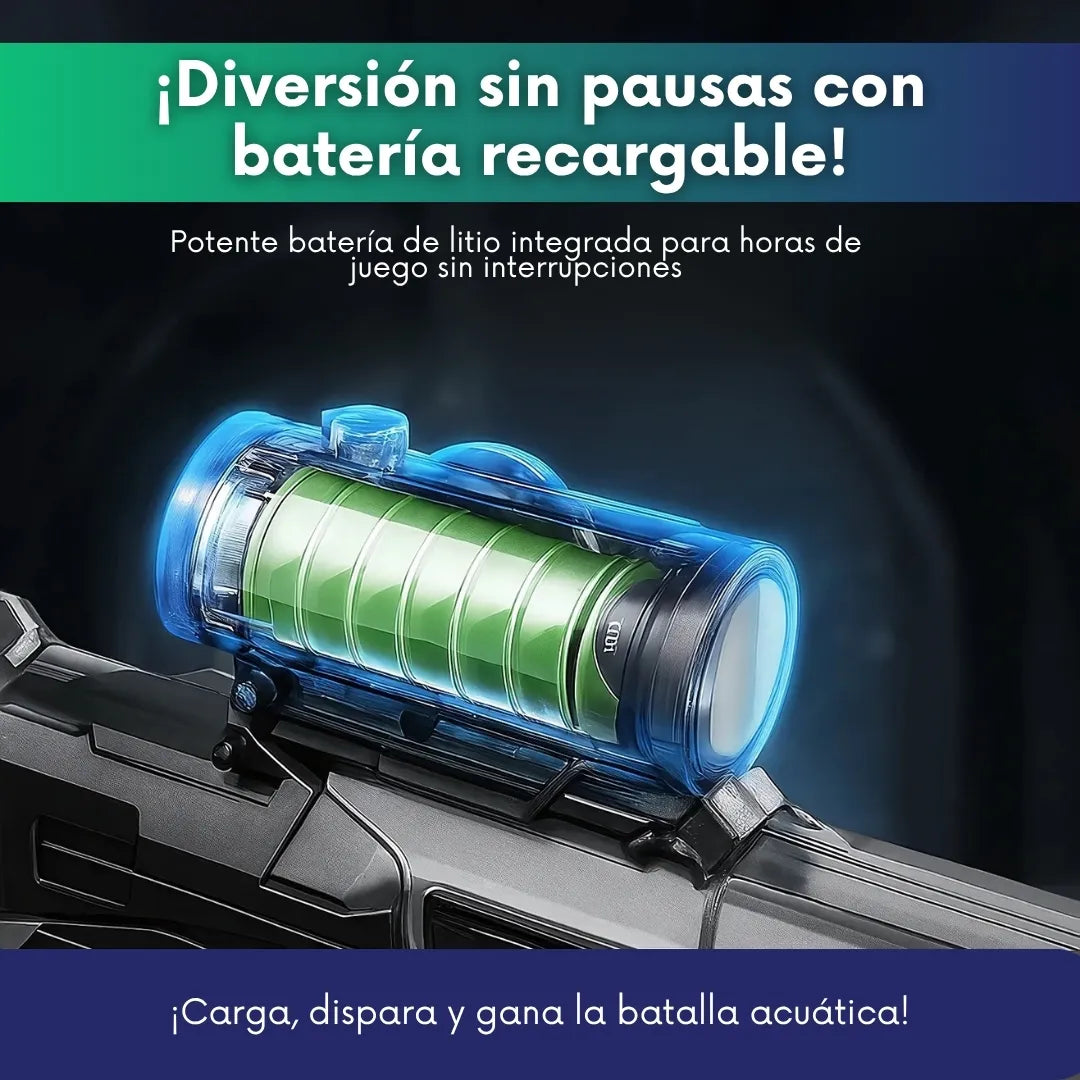 Pistola de Agua Eléctrica | FlameSplash™