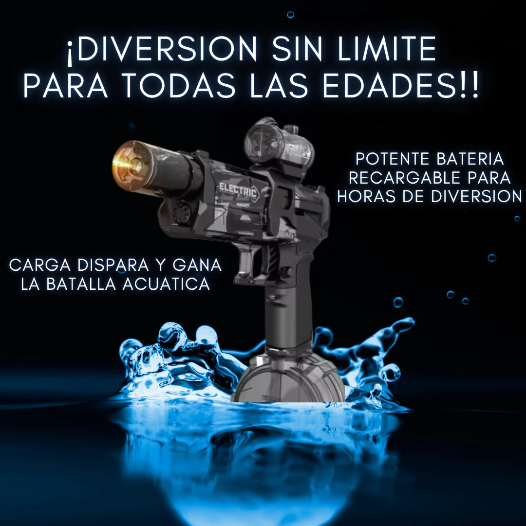 Pistola de Agua Eléctrica | FlameSplash™
