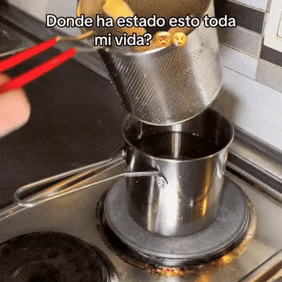 OLLA ACERO 304 INOXIDABLE PARA FREIR