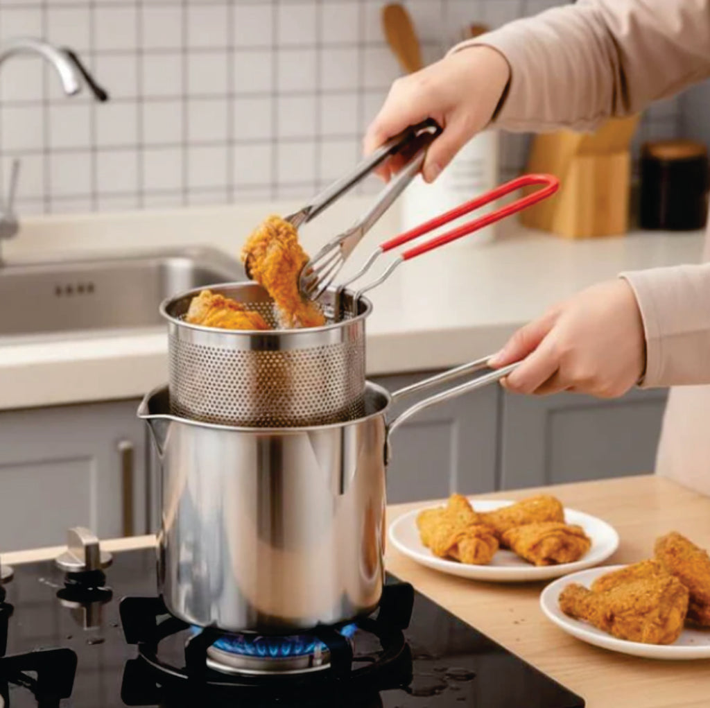 OLLA ACERO 304 INOXIDABLE PARA FREIR